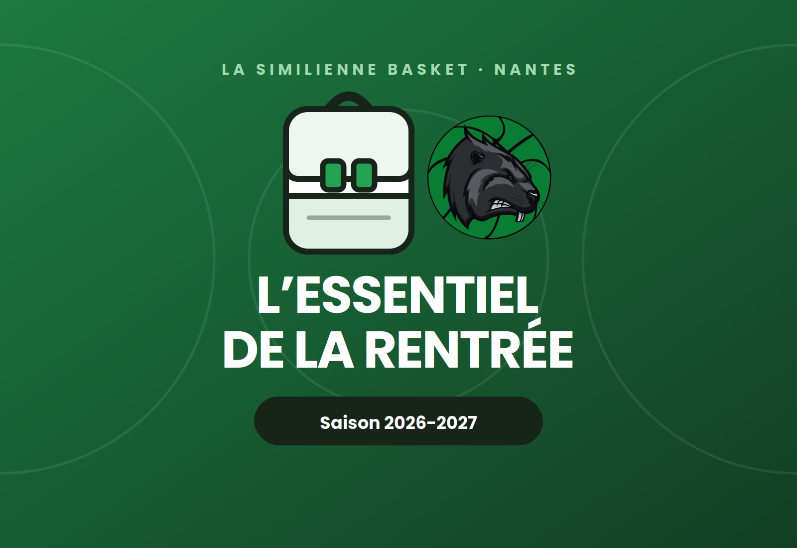L'essentiel de la rentrée